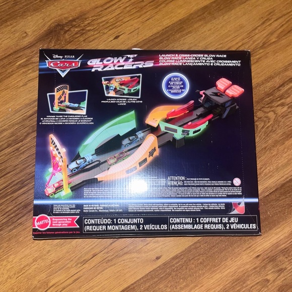 Cars Glow Racers Track Set - Multicolor - Picture 2 of 2